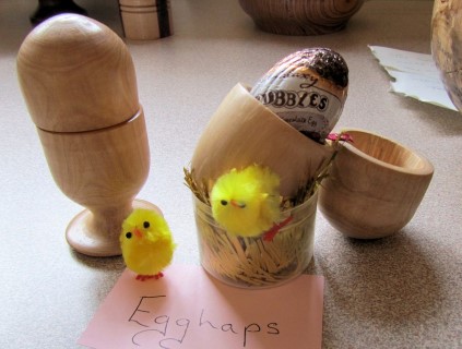 Drunken egg cups by Dawn Royall